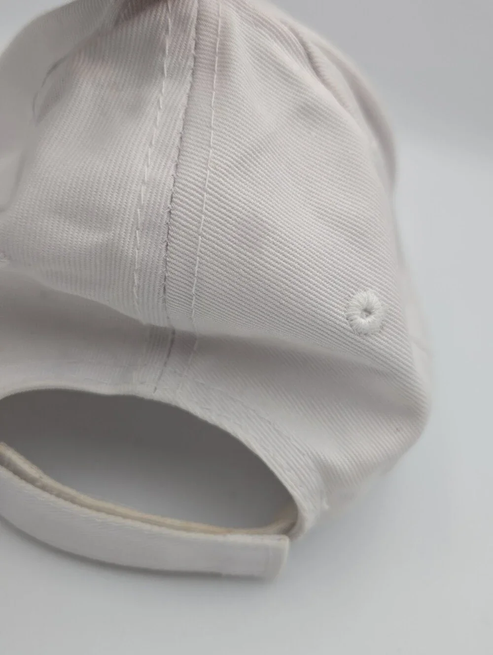 ENZA Hi-Vue Campground Lake Gage Indiana White Adjustable Hat